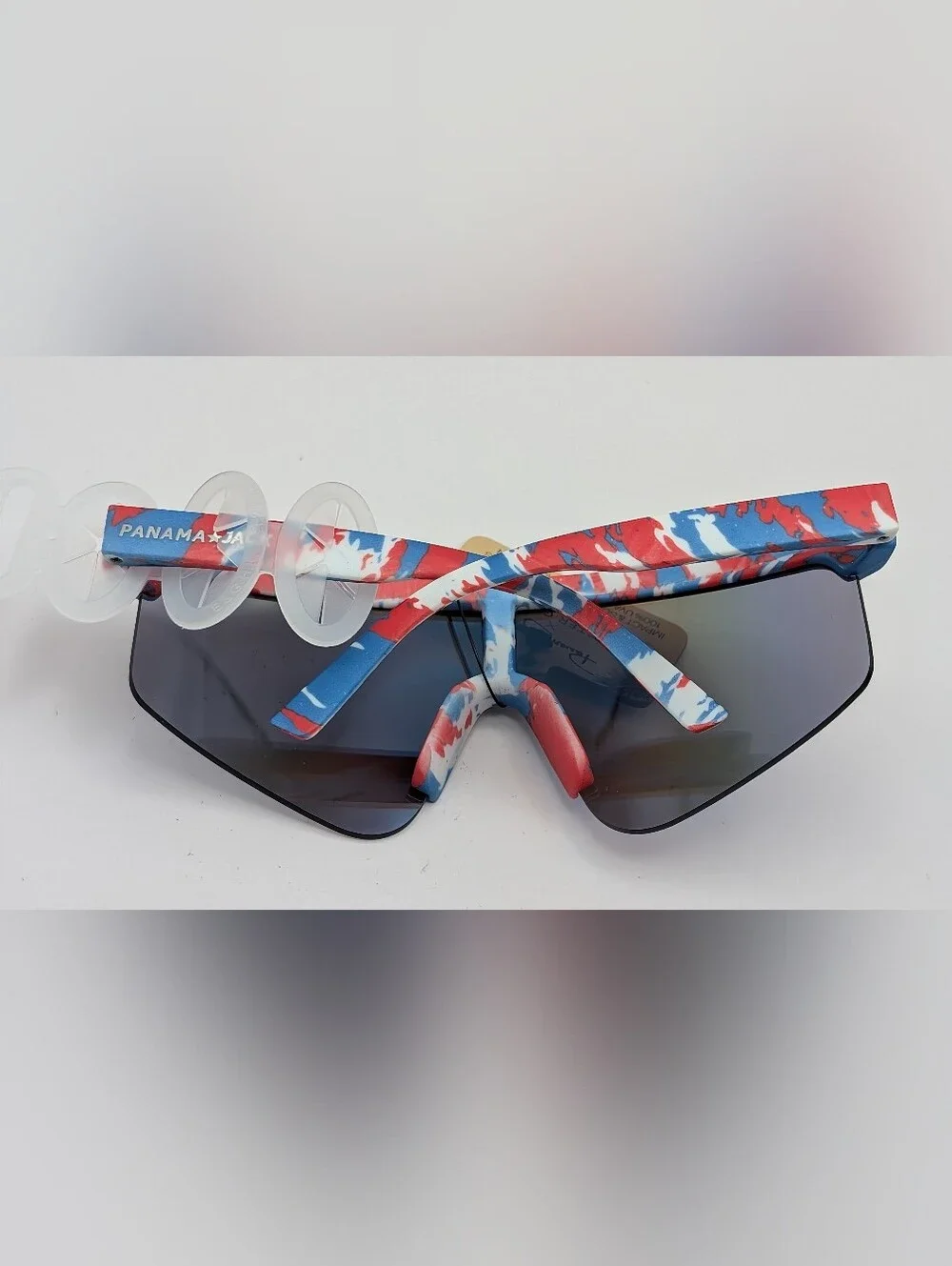 Foster Grant Panama Jack SURF Sunglasses 100% UVA-UVB Lens Protection RWB NWT